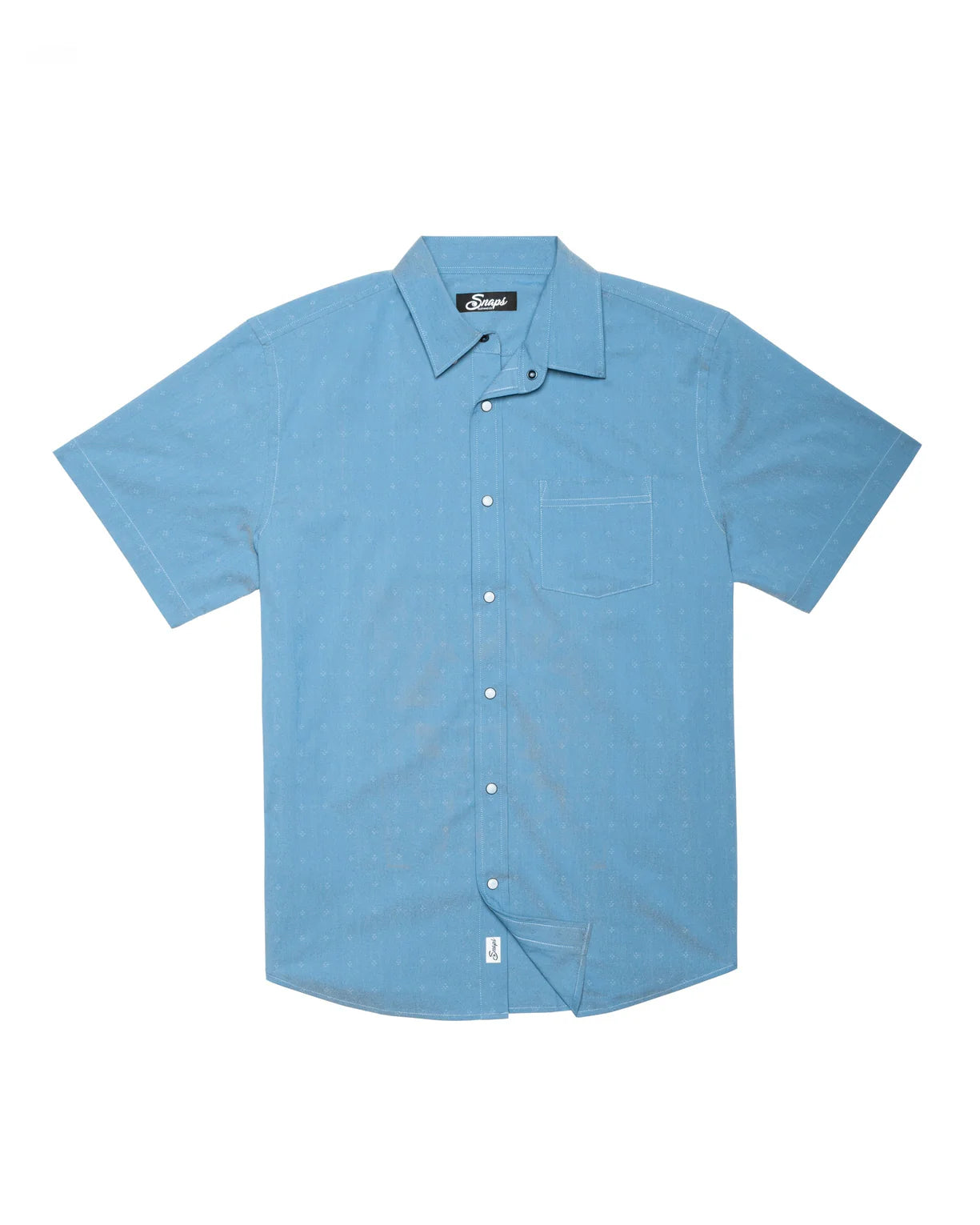 "Snaps" Landry Men's Short Sleeve Pearl Snap Shirt