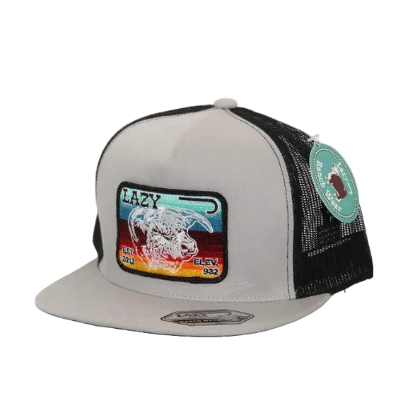Lazy J Ranch Wear Silver Serape Hereford Cap