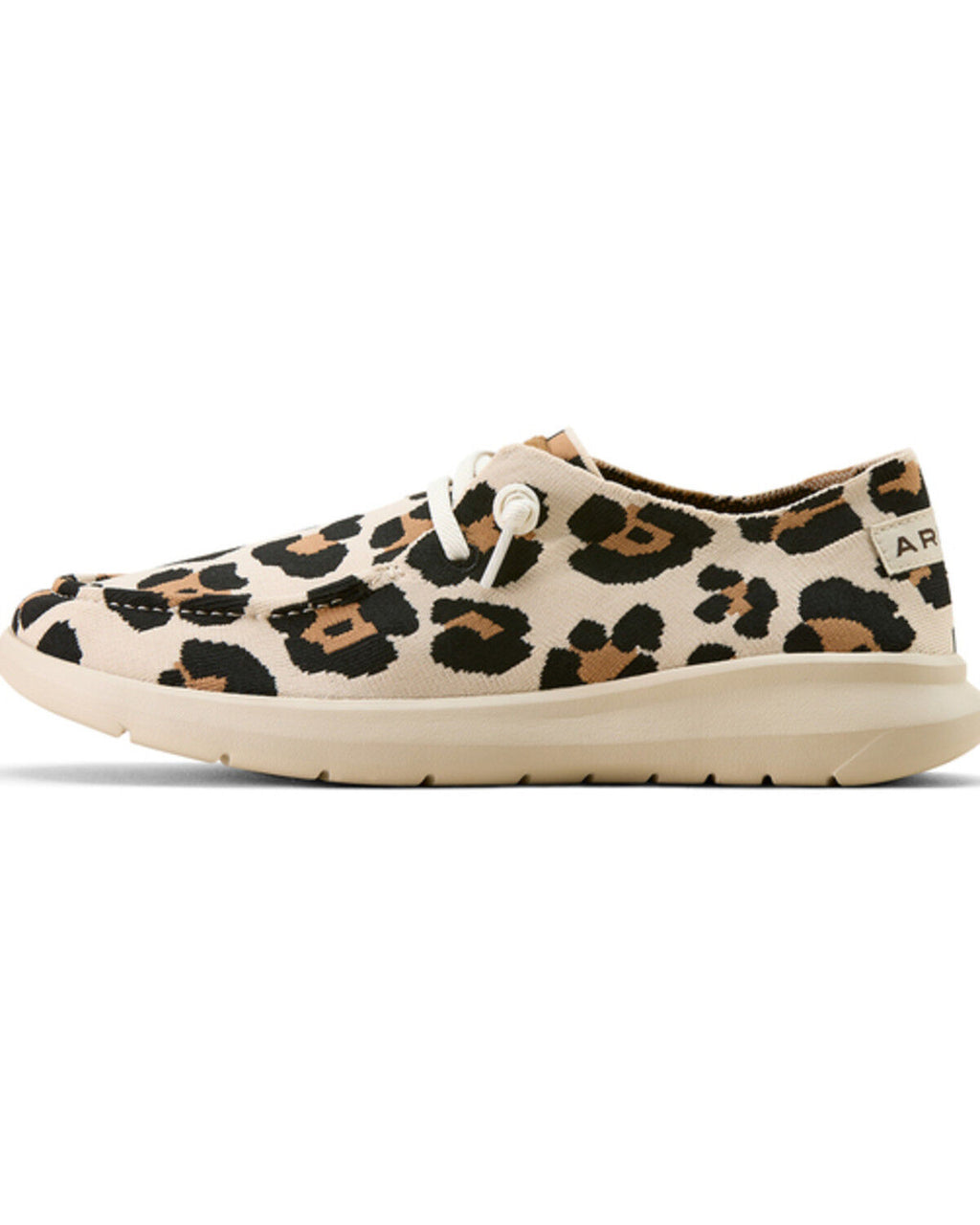 Ariat Ladies' Leopard Print Hilo Knit Casual Shoe