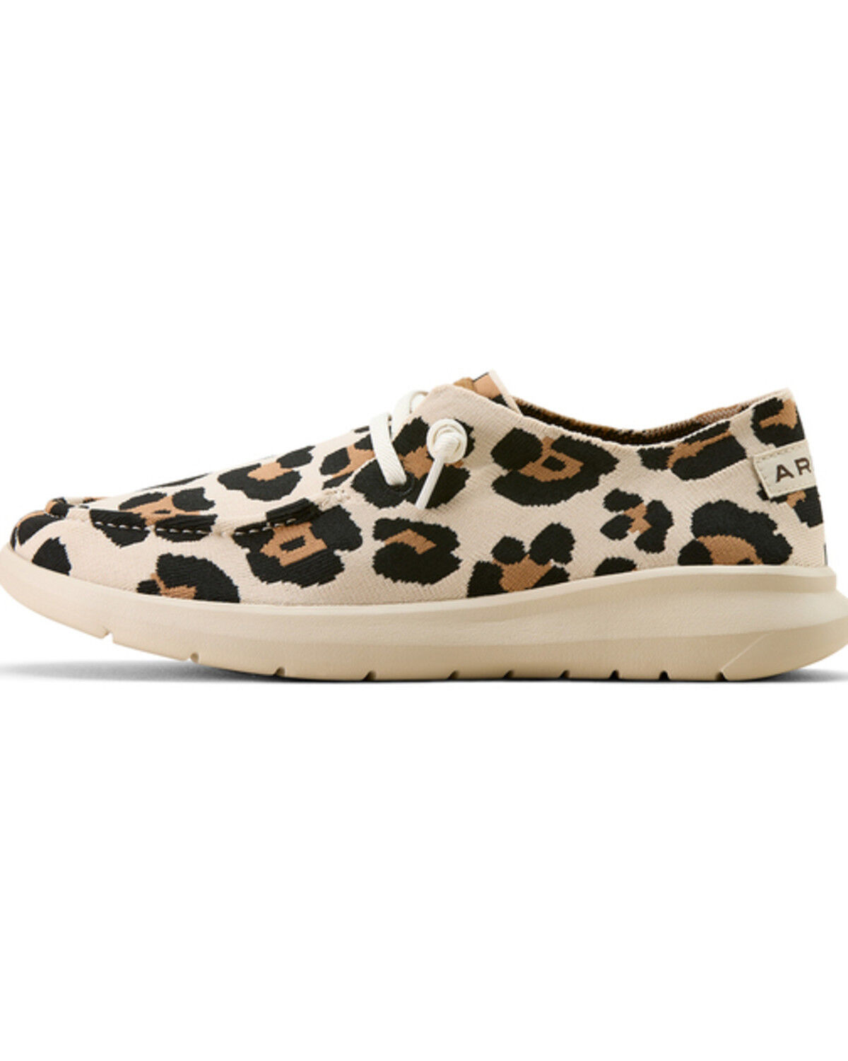 Ariat Ladies' Leopard Print Hilo Knit Casual Shoe