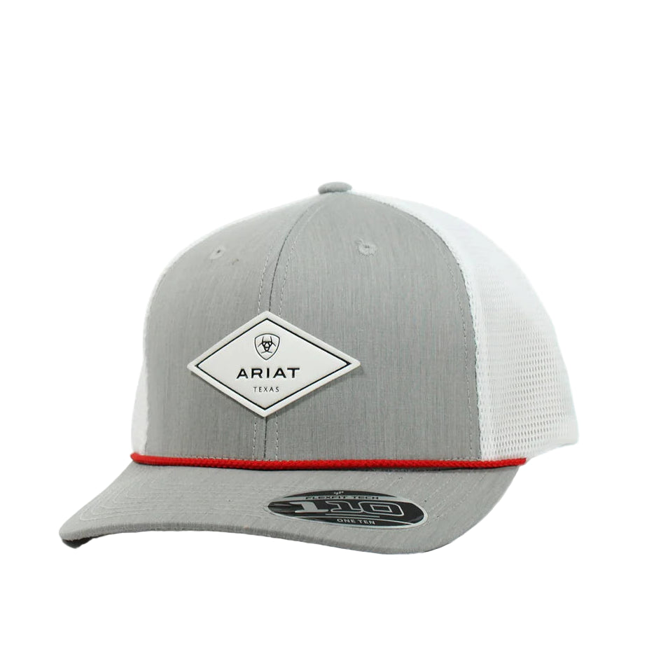 Ariat Light Grey Rope Hat