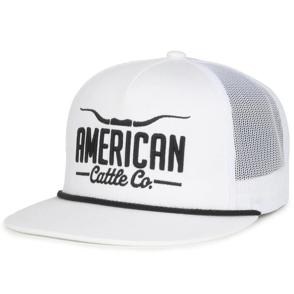 American Cattle Company Rural Cloth Longhorn Cap