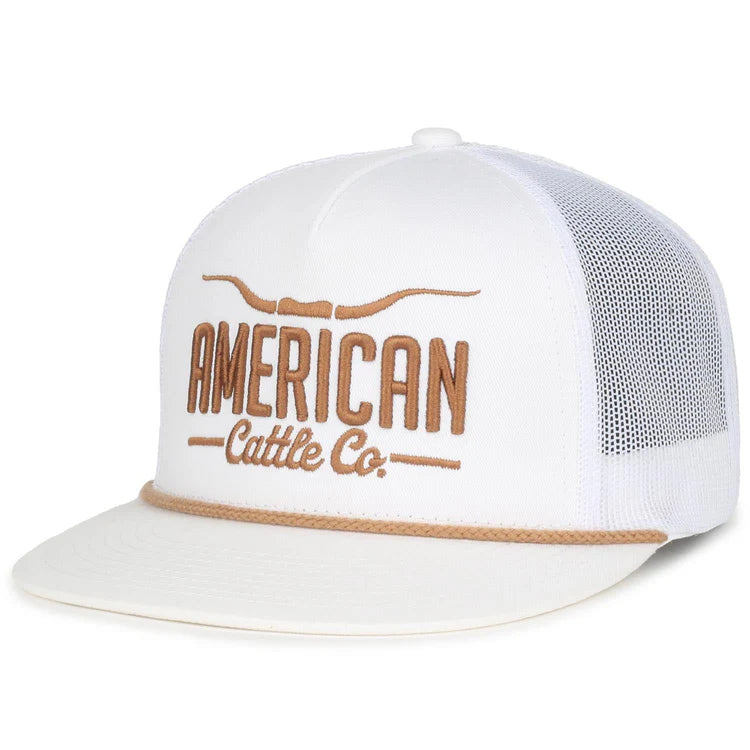 American Cattle Company Rural Cloth Longhorn Cap