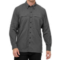 GameGuard Gunmetal Men's TekCheck Long Sleeve Shirt
