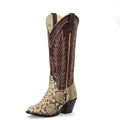Macie Bean Top Hand Mink Python Ladies' Boot