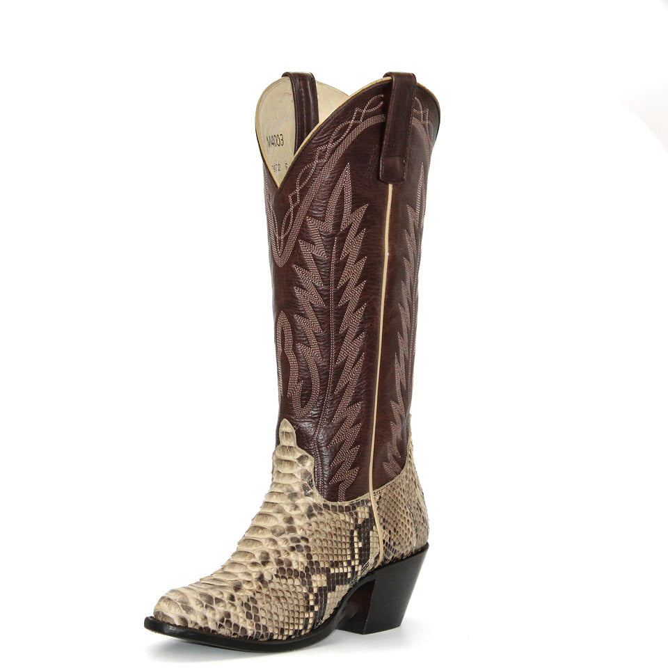 Macie Bean Top Hand Mink Python Ladies' Boot