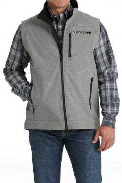 Cinch Men's Bonded Gray Vest