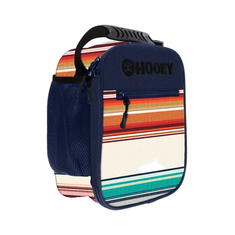 Hooey Navy Serape Lunch Box