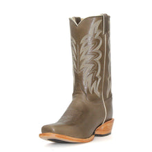 Load image into Gallery viewer, Justin Exclusive Olive Brown Cowhide Men's Boot
