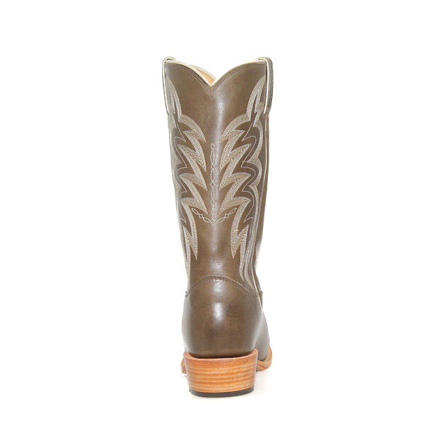 Justin Exclusive Olive Brown Cowhide Men's Boot