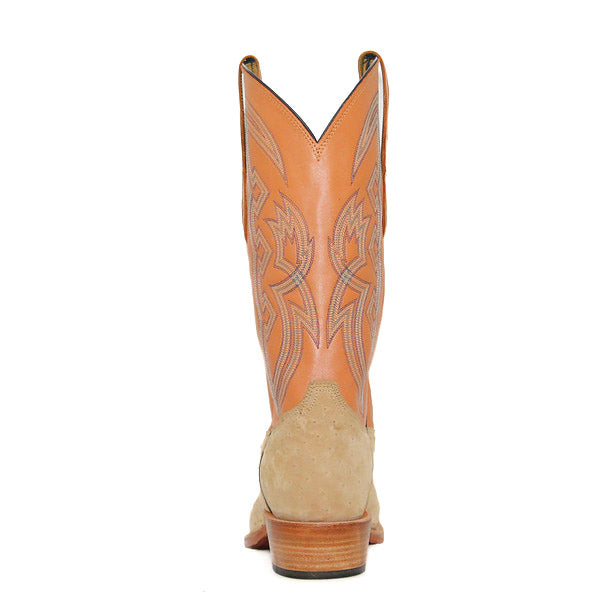 Tony Lama Exclusive Sueded Full Quill Ostrich Men's Boot