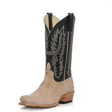 Load image into Gallery viewer, Horsepower Vintage Tan Smooth Ostrich Reversed Men&#39;s Boot
