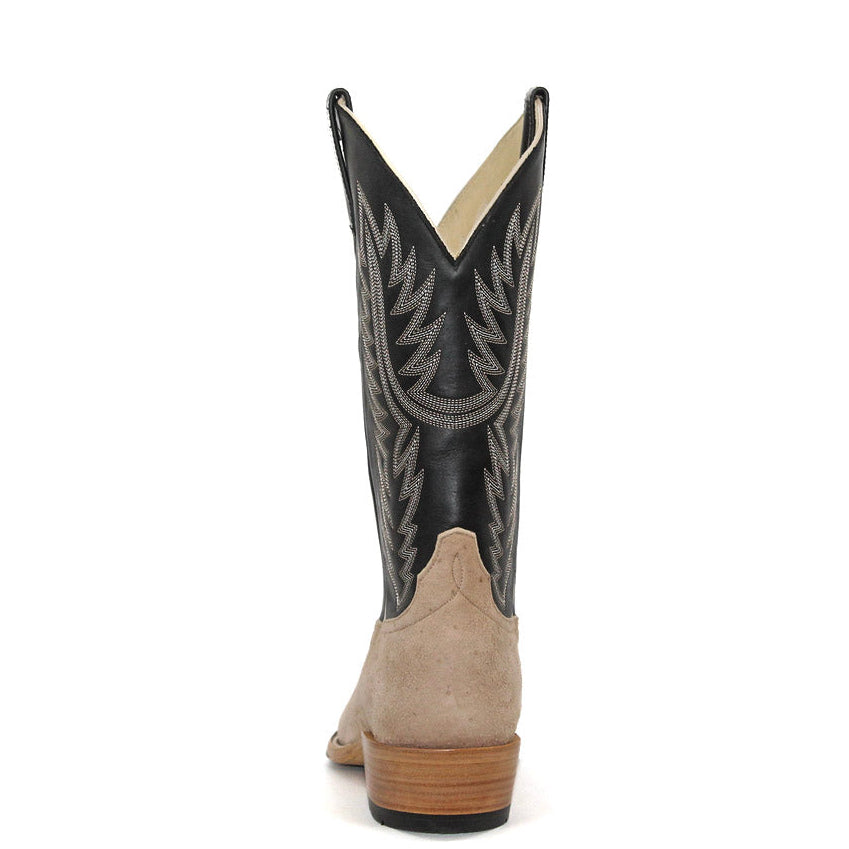 Horsepower Vintage Tan Smooth Ostrich Reversed Men's Boot