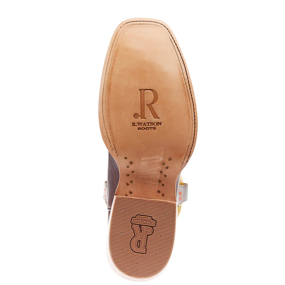 R. Watson Pecan Cowhide Men's Boot