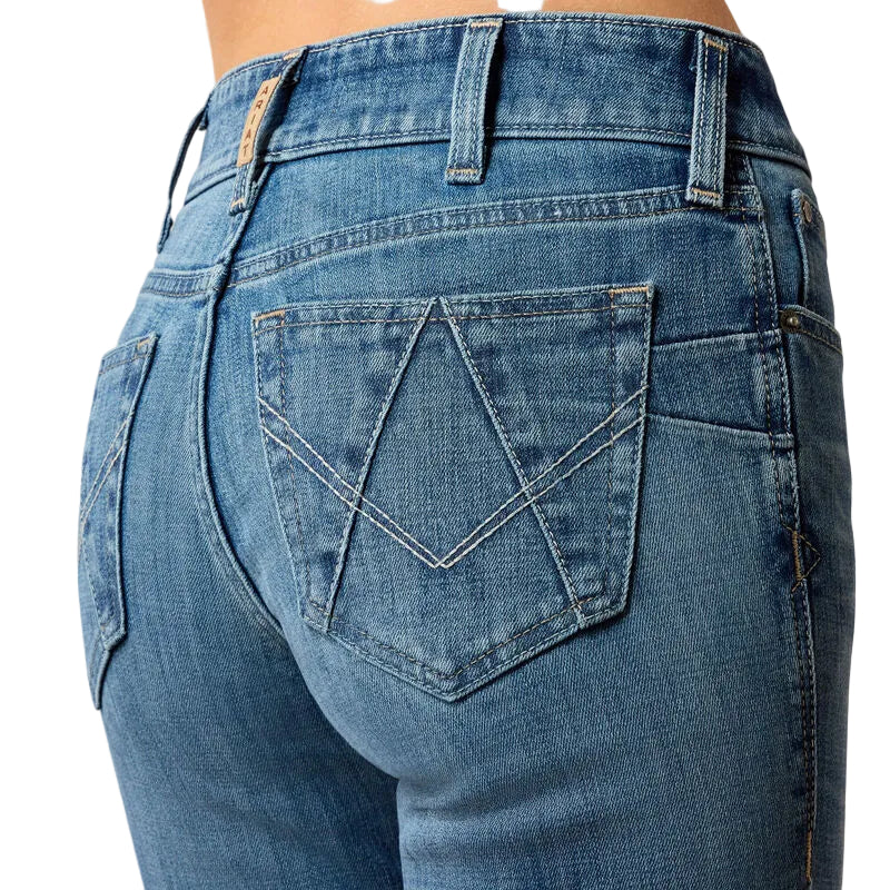 Ariat Ladies' Perfect Rise Silvie Straight Leg Crop Jeans