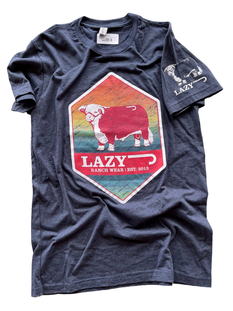 Lazy J Ranch Wear Rain Hereford T-Shirt