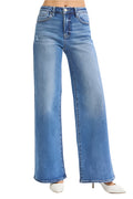 Risen High Rise Wide Leg Ladies' Jeans