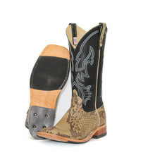 Load image into Gallery viewer, Anderson Bean Matte Python Men&#39;s Boot
