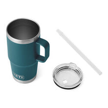 Load image into Gallery viewer, Yeti Rambler 25oz with Straw- Agave Teal
