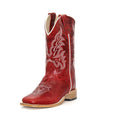Old West Children's Red Jama Boot