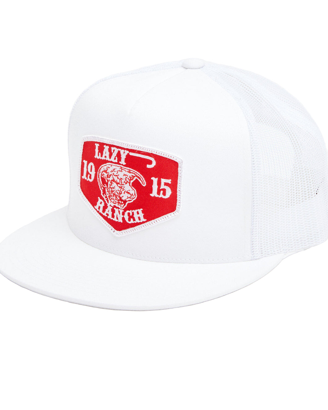Lazy J Ranchwear Red Ranch Patch Cap