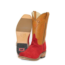 Load image into Gallery viewer, Horsepower Men&#39;s High Noon Red Sueded Boot
