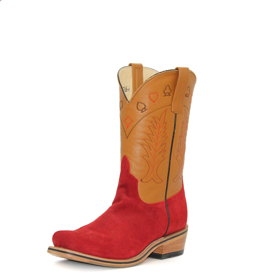 Horsepower Men's High Noon Red Sueded Boot