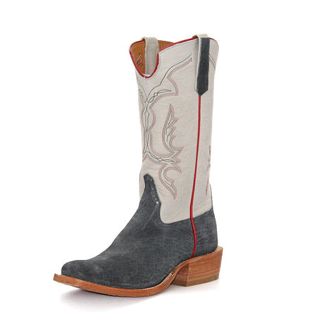 Rios of Mercedes Exclusive Grey Hippo Men's Boot