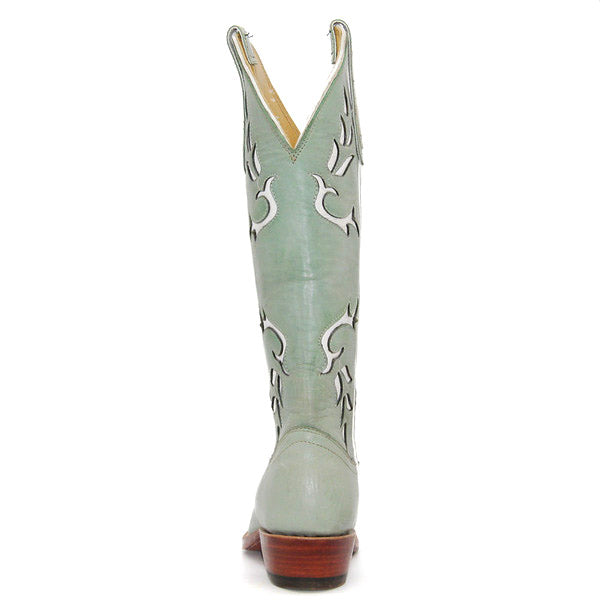 Fenoglio Exclusive Robin Egg Blue Ladies' Boot – Dollar Western Wear