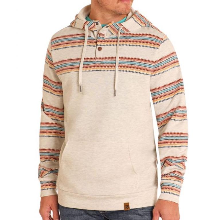 Rock & Roll Heather Men's Hoodie