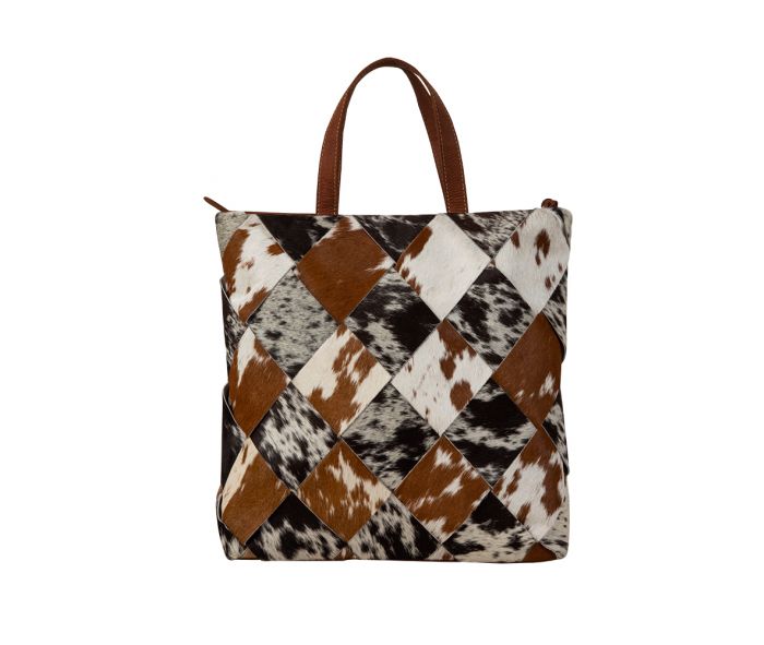 Myra Tambra Hide Patchwork Concealed Carry Bag