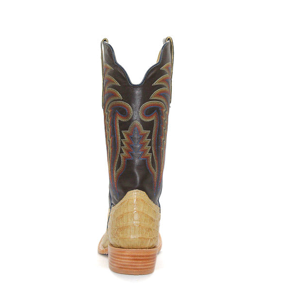 R. Watson Sand Caiman Belly Men's Boot