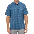 GameGuard Slate Men's Pearl Snap Short Sleeve Shirt