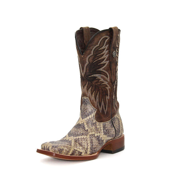 MEN'S TANNER MARK RATTLE SNAKE PRINT BOOTS – Dollar Western Wear