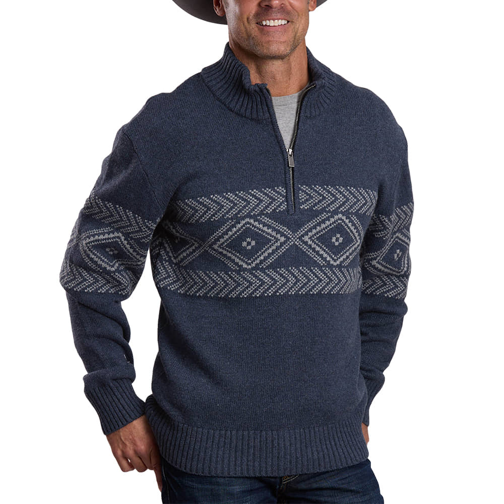 Stetson Men's 1/4 Zip Sweater