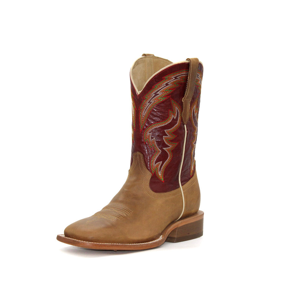 R. Watson Ranch Sundial Burgundy Goat Men's Boot