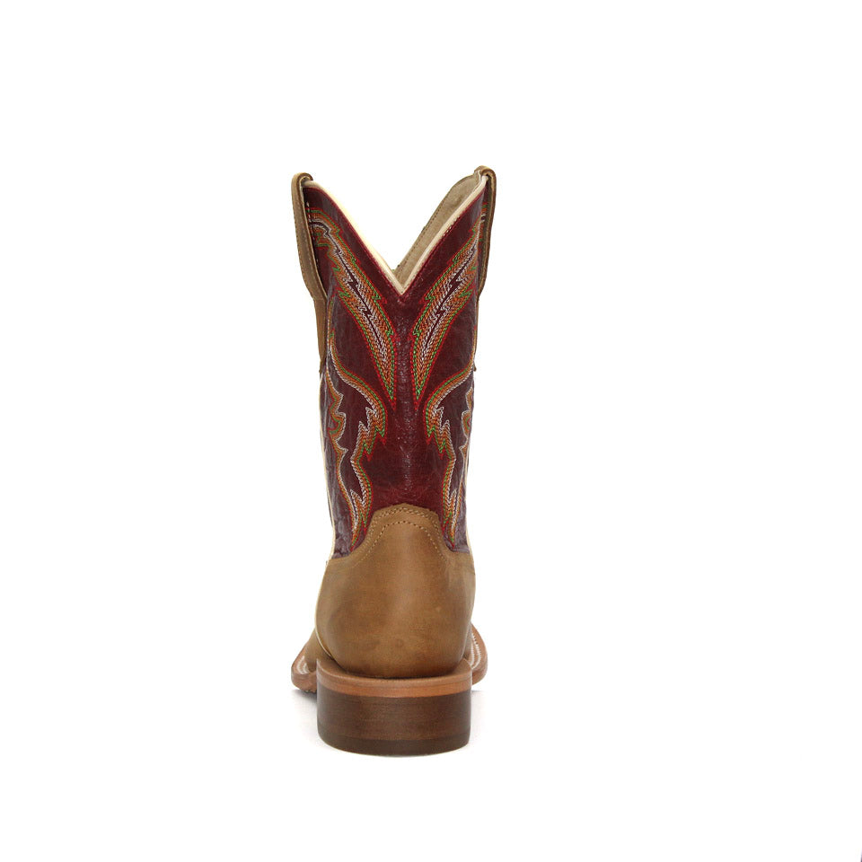 R. Watson Ranch Sundial Burgundy Goat Men's Boot