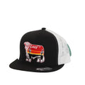 Lazy J Ranch Wear Black Sunrise Hereford Patch Cap