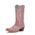 Corral Pink Suede Youth Boot