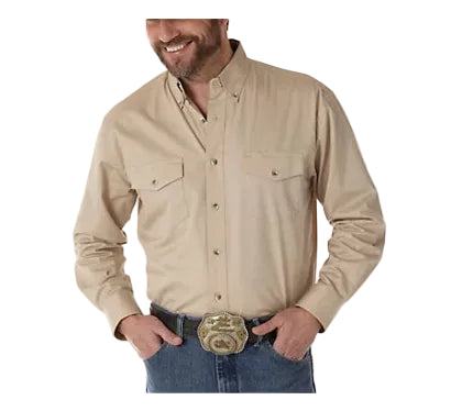 Wrangler Men's Painted Desert Shirt (S Tan) Wrangler Men's Painted Desert Shirt (S Tan)