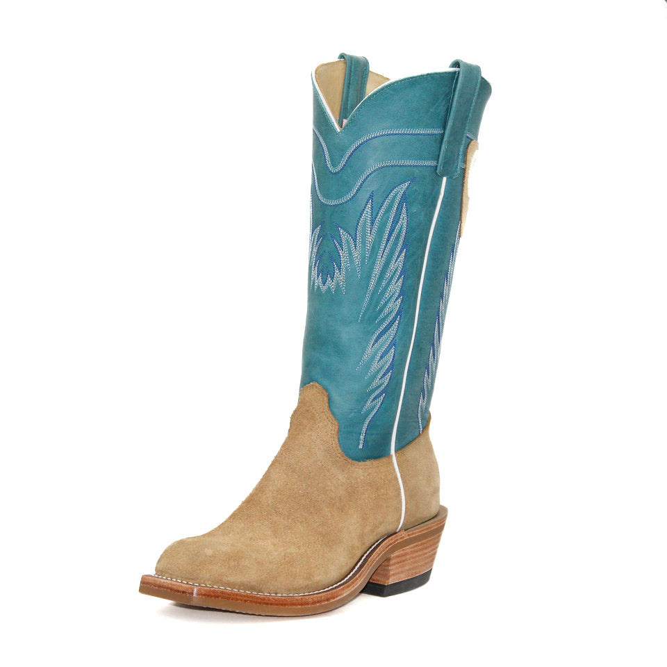 Olathe Exclusive Tan Ryan Roughout Men's Boot