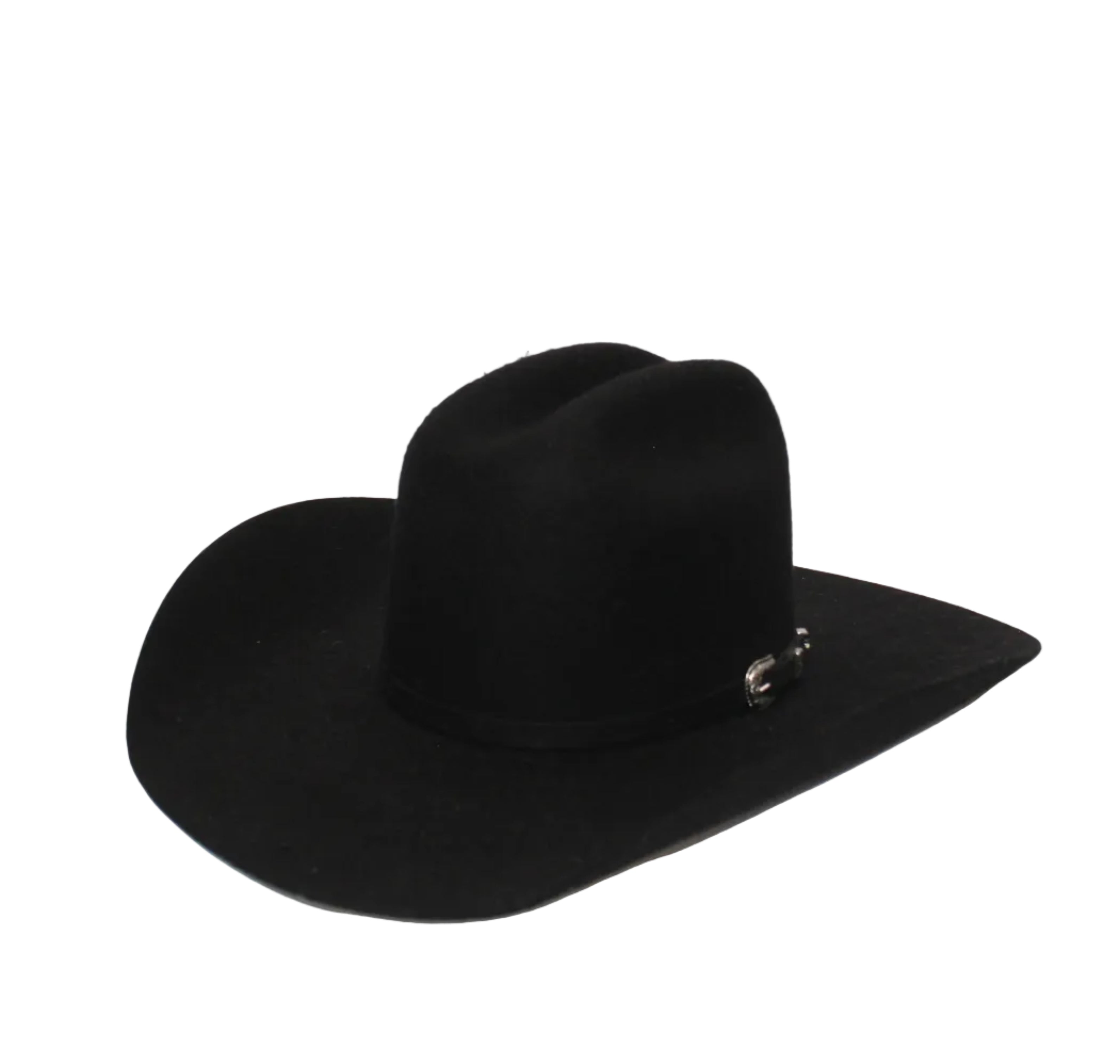 Rodeo King Top Hand 3X Black Felt Hat