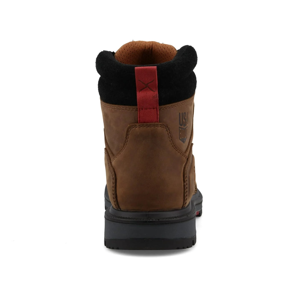 Twisted X 6" Lace-Up Men's Waterproof Work Boot