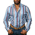 Ferrell "Ace" Long Sleeve Men's Pearl Snap Shirt
