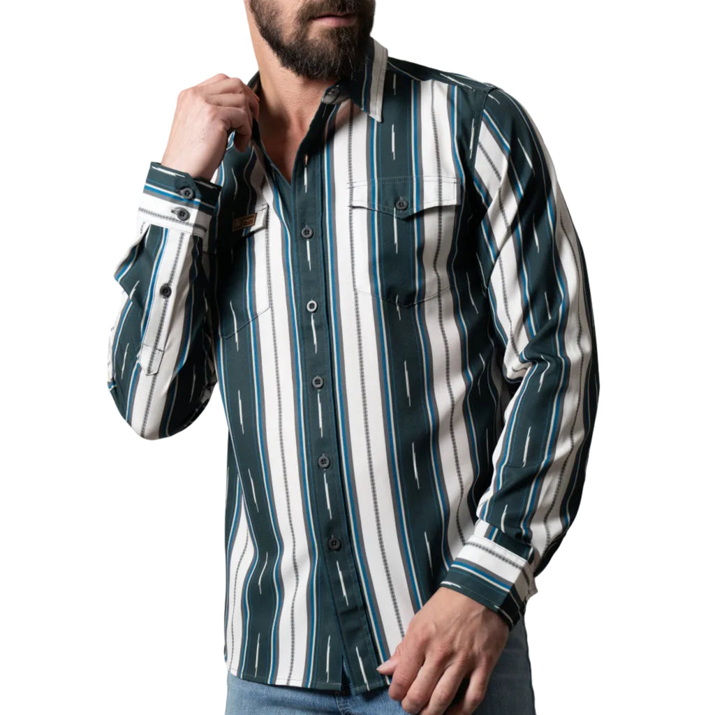 Kimes Ranch Men's Hickory Snap Shirt