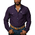 Ferrell "Keaton" Long Sleeve Men's Pearl Snap Shirt