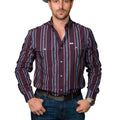 Ferrell "Reid" Long Sleeve Men's Pearl Snap Shirt