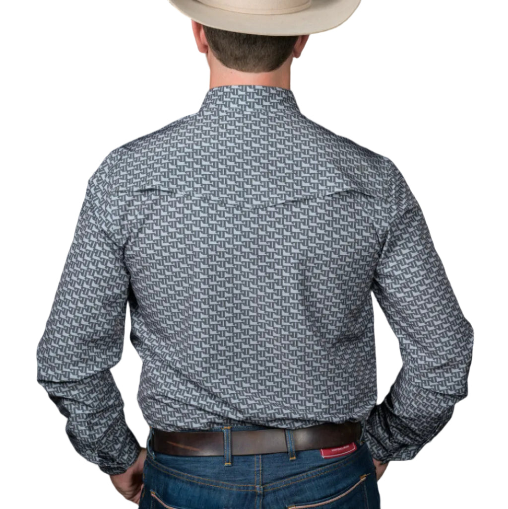 Ferrell "Clark" Long Sleeve Men's Pearl Snap Shirt