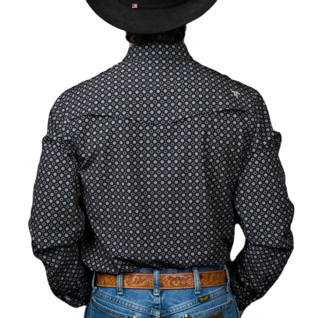 Ferrell "Clyde" Long Sleeve Men's Pearl Snap Shirt