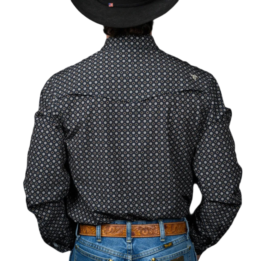 Ferrell "Clyde" Long Sleeve Men's Pearl Snap Shirt